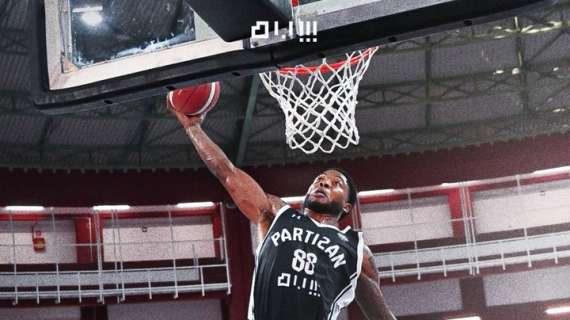 Partizan, preoccupa l'infortunio a Tyrique Jones per la finale con Trapani