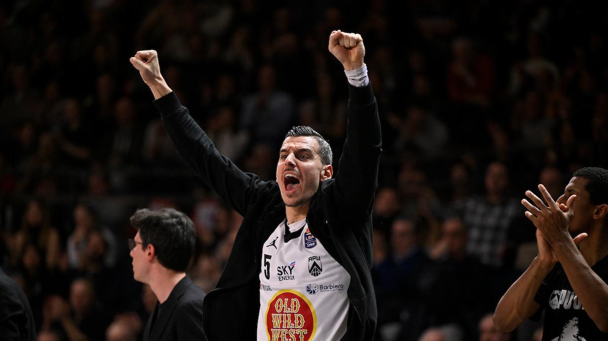 L'Apu Udine ha più determinazione della Vanoli Cremona, vince e spera nella Coppa Italia