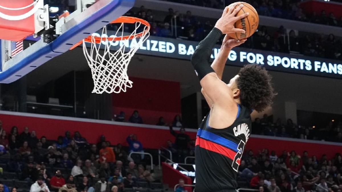 Detroit rimonta Portland nel finale grazie al talento di Cunningham e alla solidità del gruppo