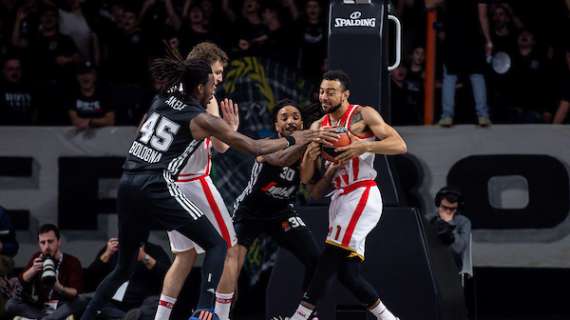 LIVE EL - Virtus Bologna: alla Segafredo Arena lo spettacolo lo fa l'Olympiacos