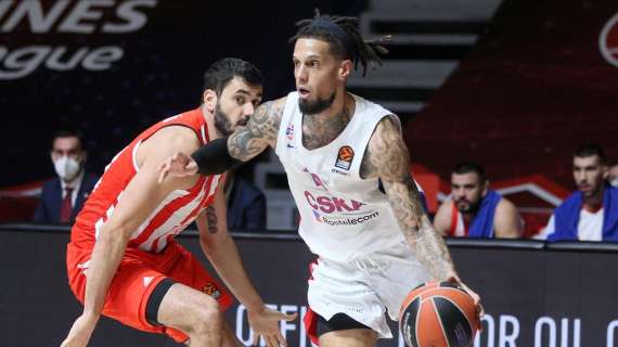 EuroLeague - Highlights Stella Rossa vs CSKA con i 29 punti di Daniel Hackett