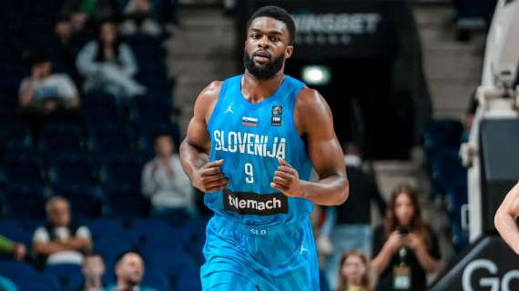 Josh Nebo debutta con la Slovenia, 9+8 in 21 minuti con la Lituania