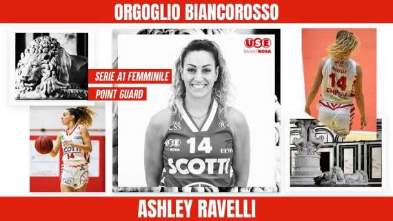 UFFICIALE A1 F - Scotti, la prima conferma è Ashley Ravelli