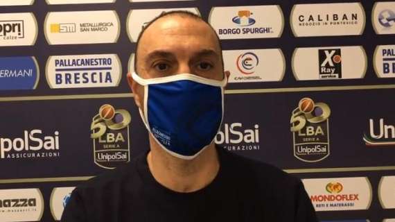 LBA - Brescia, Esposito "Migliorati nell'approccio alle partite, andiamo avanti"