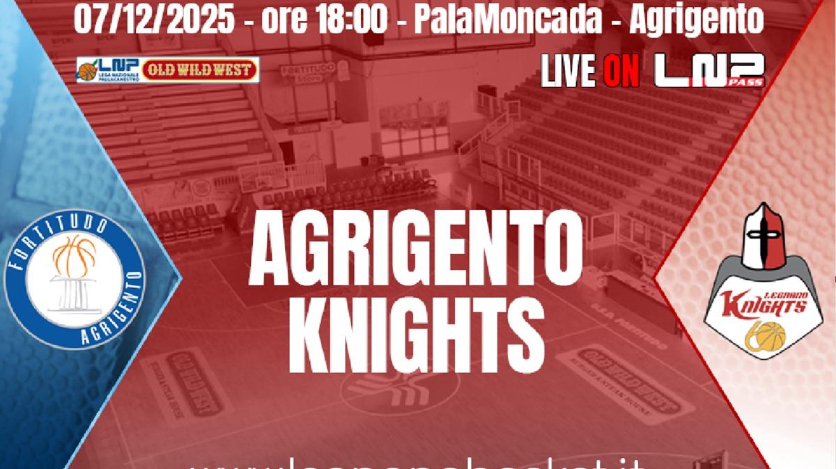 Serie B - I Legnano Knights in Sicilia contro la Moncada Agrigento