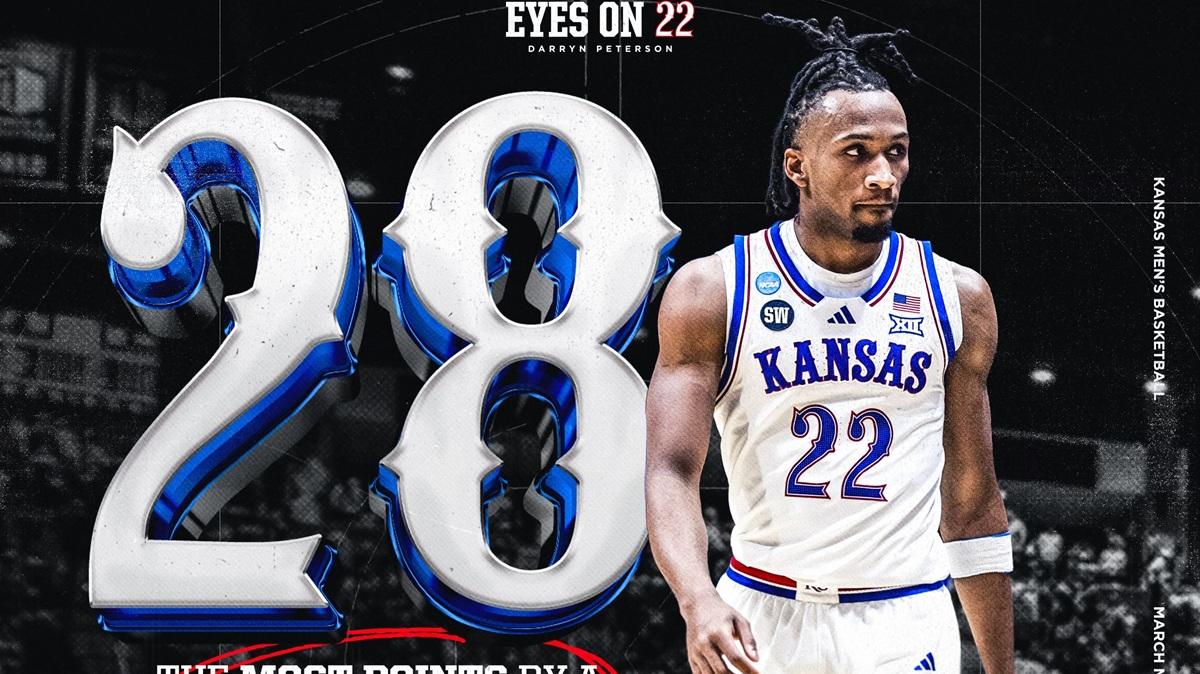 March Madness | Darryn Peterson non fallisce il debutto con Kansas
