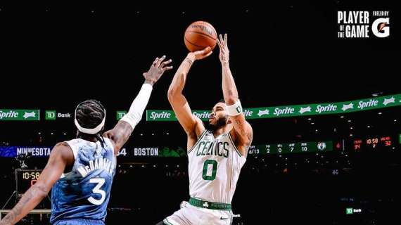 NBA - Neanche Minnesota toglie ai Celtics l'imbattibilità al Garden