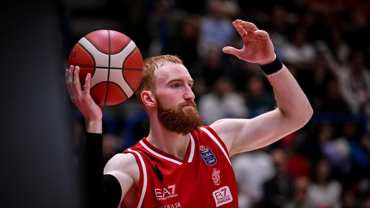 Tegola Olimpia Milano, frattura al naso per Mannion: domani l'operazione 