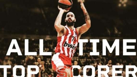 EuroLeague - Vassilis Spanoulis diventa il miglior scorer di sempre