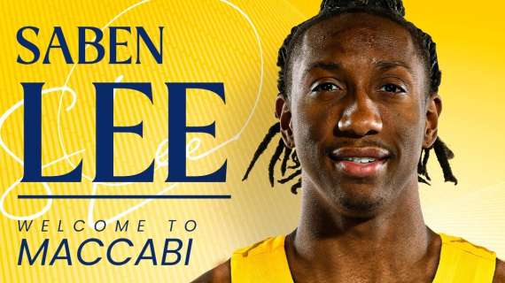 UFFICIALE EL - Saben Lee è un nuovo giocatore del Maccabi Tel Aviv