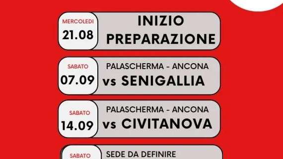 A2 F - Il calendario di preseason del Basket Girls Ancona 2024/25