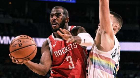NBA - Modalità Big Three per i Rockets nella vittoria sui Nuggets