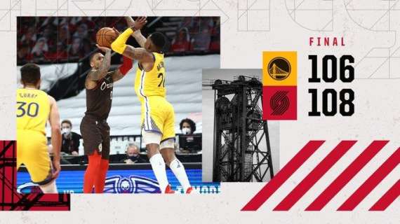 NBA - Portland: Damian Lillard è troppo clutch per i Warriors!