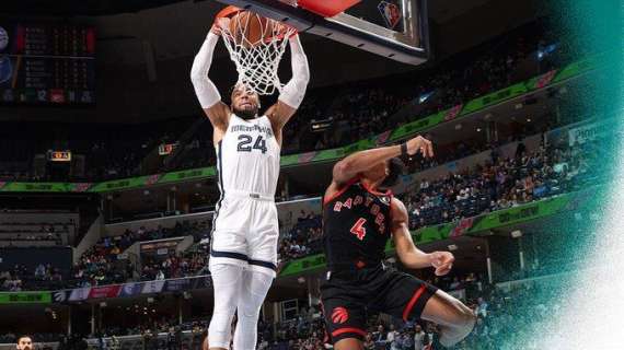 NBA - Raptors più decisi dei Memphis Grizzlies nel secondo tempo