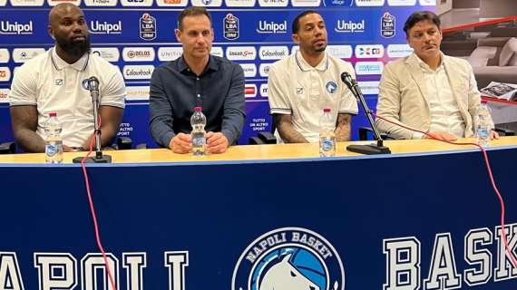 LBA - Napoli, Llompart presenta Green e Bentil "Qualità e fisicità"