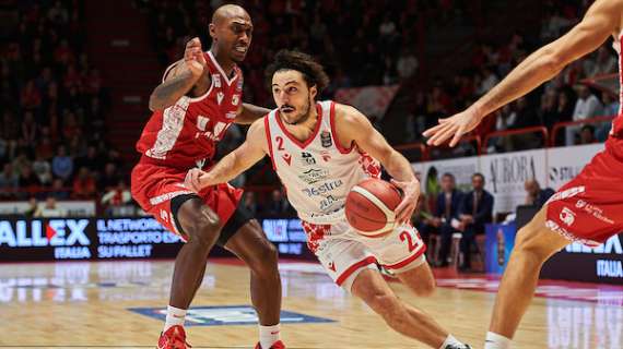 LIVE LBA - Pistoia lotta con onore e cede a Reggio Emilia solo nell'ultimo quarto