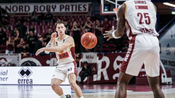 LIVE EC - JL Bourg potente e veloce: una piccola Reyer è schiacciata