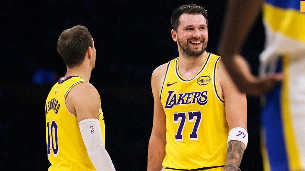 Doncic 44 punti: senza James progressione dei Lakers su Indiana