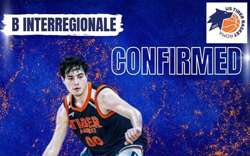 Serie B - Anche Paolo Belmaggio è confermato alla Tiber Basket Roma