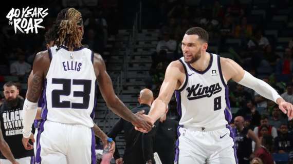 NBA - Sacramento prosegue nella striscia vincente a New Orleans