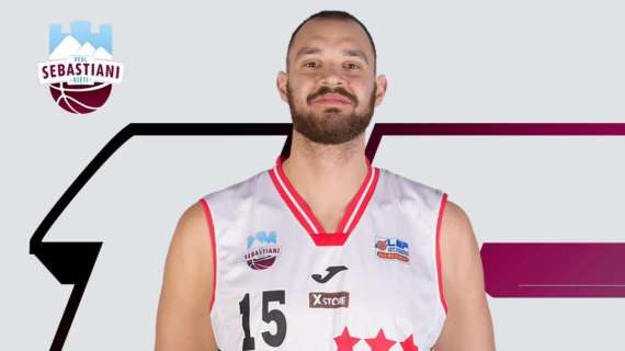 Serie B - Real Sebastiani Rieti, firmato Paolo Paci