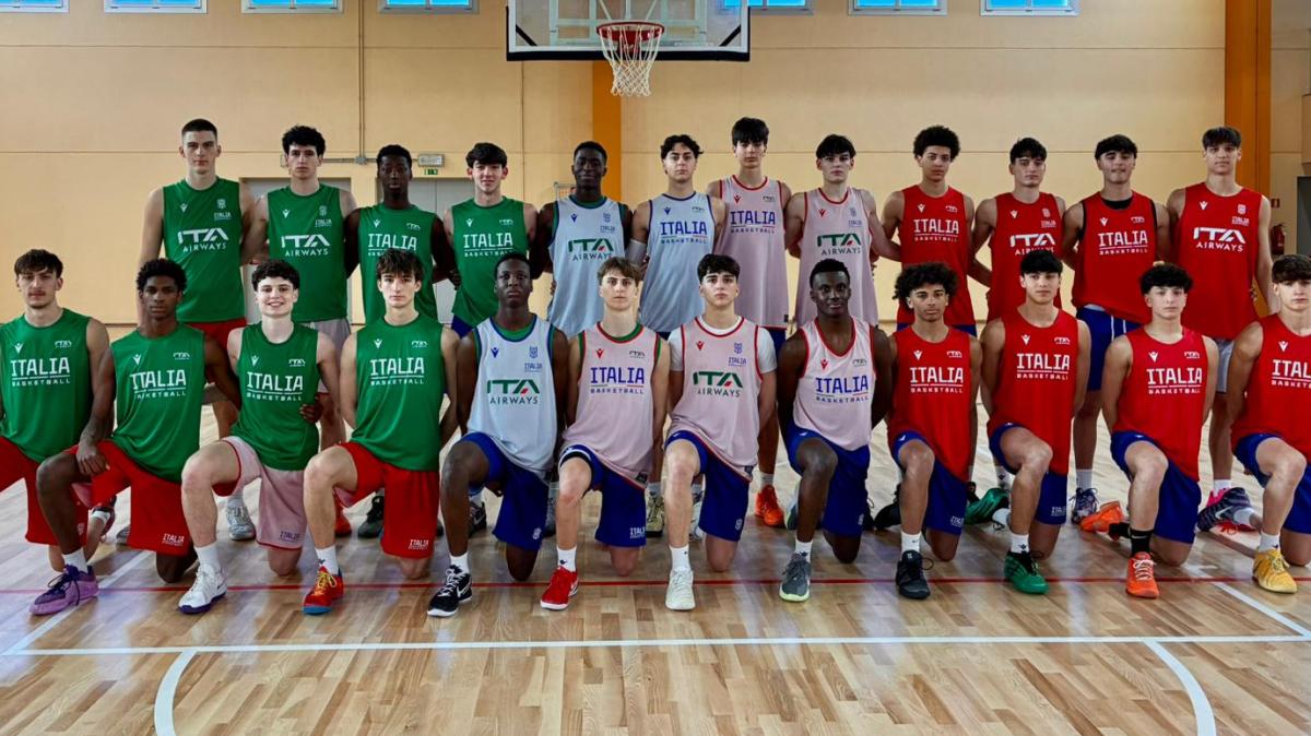Italbasket U16, i convocati di coach Buffo per le amichevoli con Cechia e Spagna 