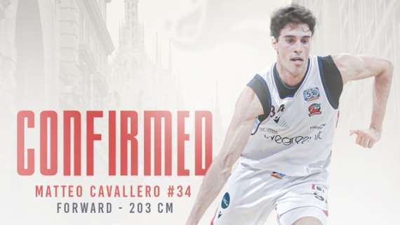 UFFICIALE A2 - Urania Milano conferma Matteo Cavallero