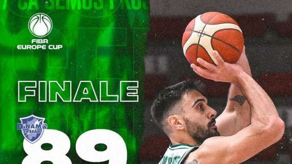 LIVE FIBA EC - La Dinamo Sassari lotta, la vittoria va a Bilbao Basket