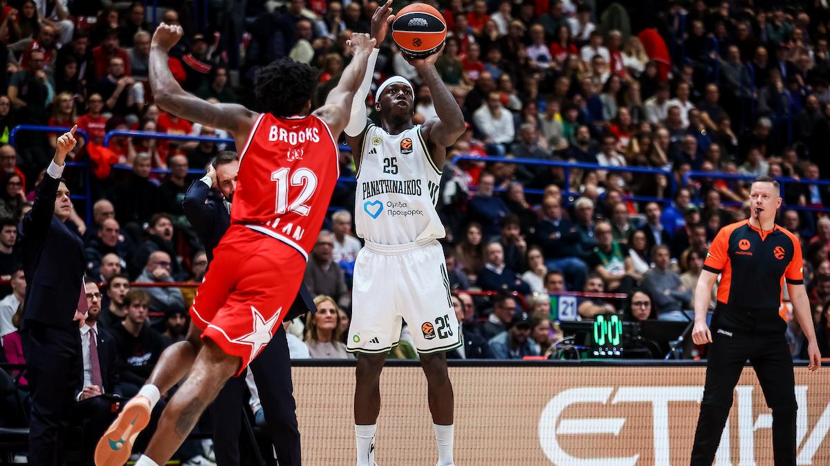 Panathinaikos, Kendrick Nunn si ferma: problema a una caviglia