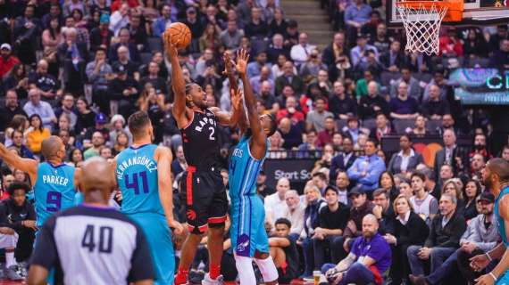NBA - Gli Hornets non resistono ai Raptors