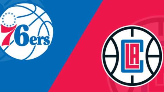 NBA - Clippers vs 76ers, quante assenze nella gara di stanotte 