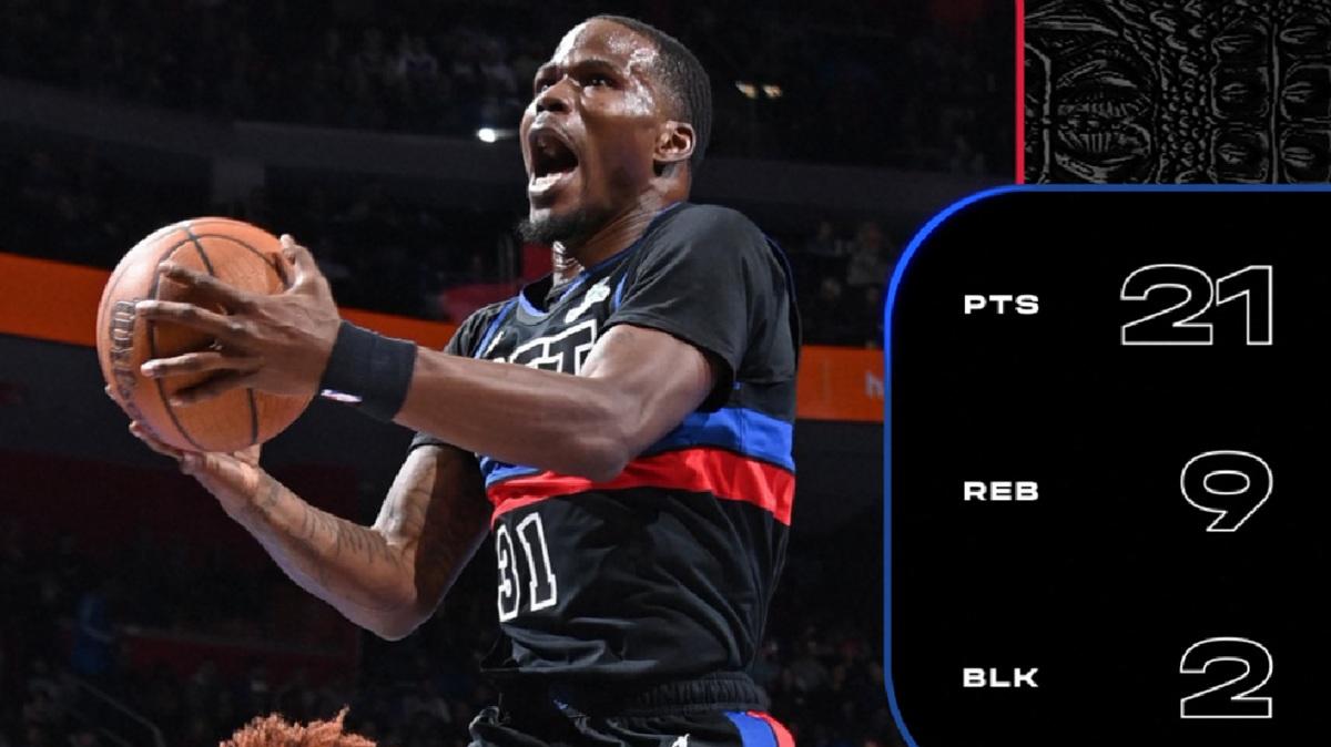 Pistons inarrestabili: piegati i Sixers per la nona vittoria di striscia