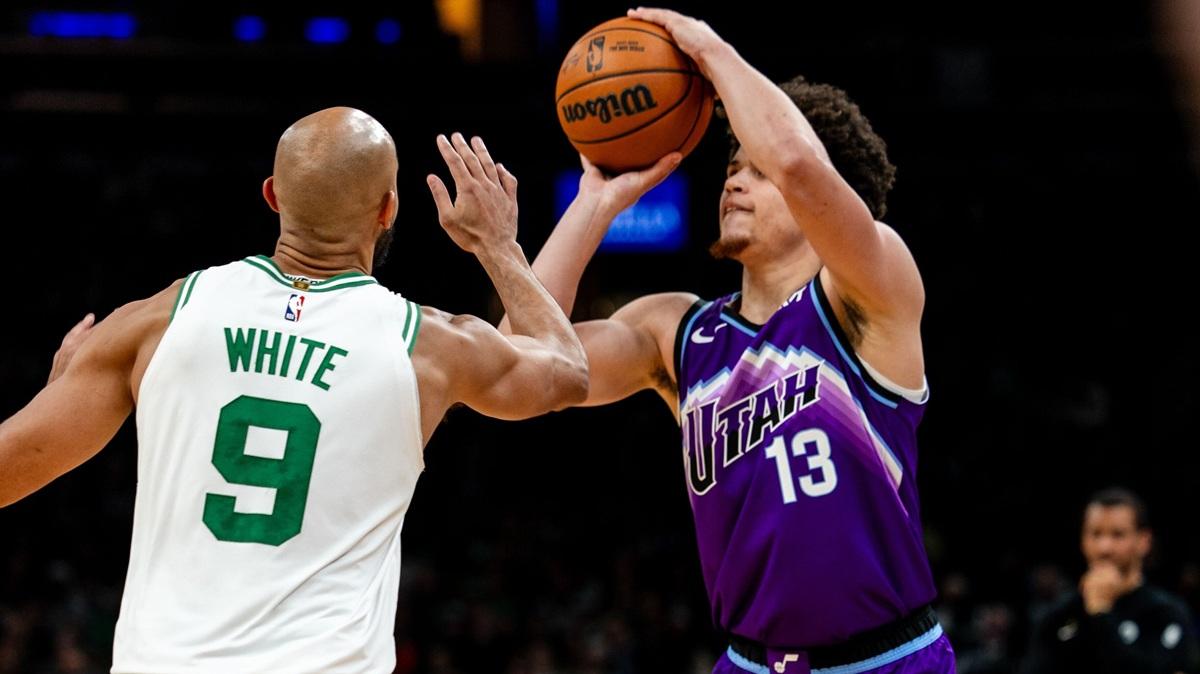 Utah Jazz battono i Celtics al TD Garden, Keyonte George protagonista assoluto
