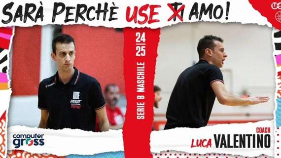 Serie B - Confermato Luca Valentino alla guida dell'Use Computer Gross