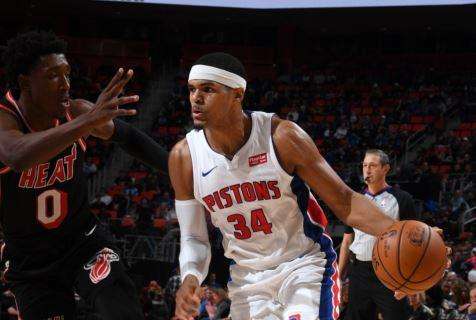 NBA - Ultimo quarto Pistons, messi sotto anche gli Heat