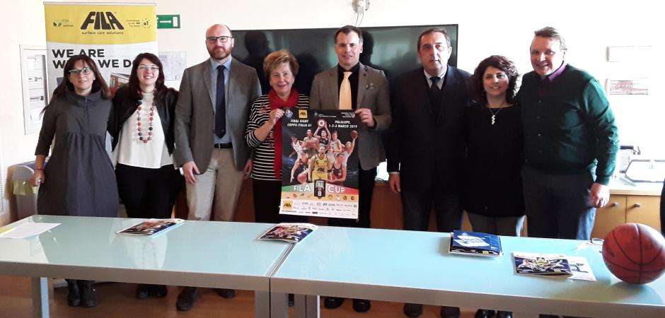 Presentata la Fila Cup a San Martino di Lupari, l'1-2-3 marzo arrivano le Final 8 di Coppa Italia