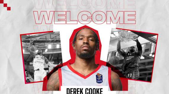 UFFICIALE LBA - Estra Pistoia, preso Derek Cooke: "Obiettivo portare grande energia"