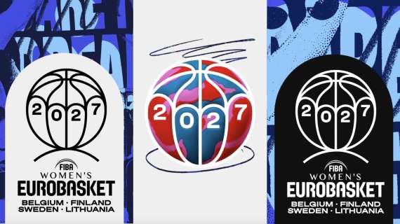 EuroBasket Women 2027, svelato il logo della competizione