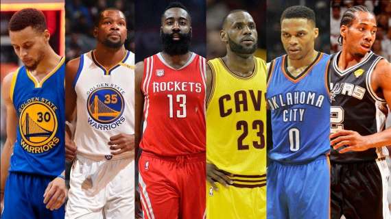 All-NBA Teams: nella prima squadra LeBron, Durant, Harden e...
