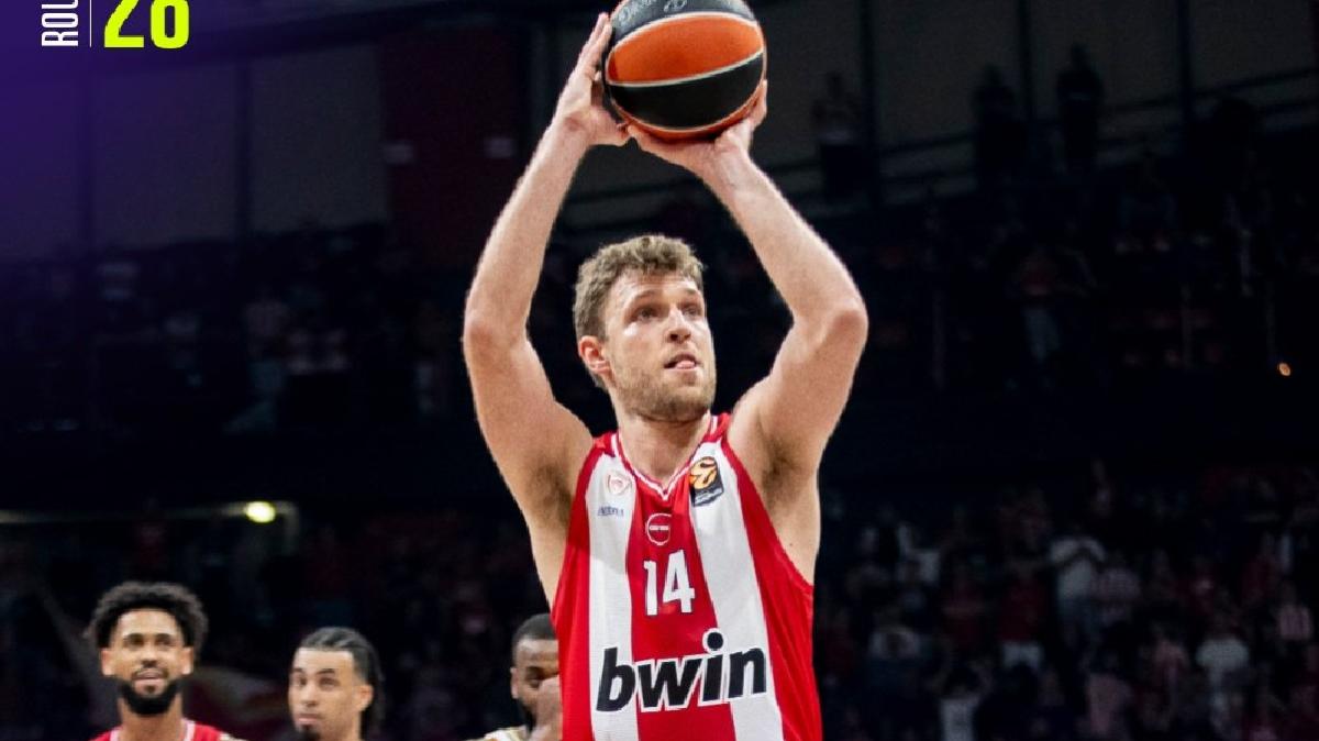 Il colpo di Vezenkov decide: Olympiacos batte la Stella Rossa