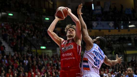 LIVE LBA - Trieste si impone con il gruppo su una Treviso che si sfilaccia