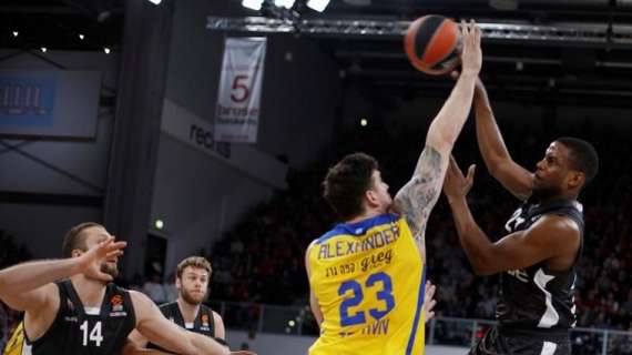 EuroLeague - Bamberg duri a morire, Maccabi TA quasi fuori gioco