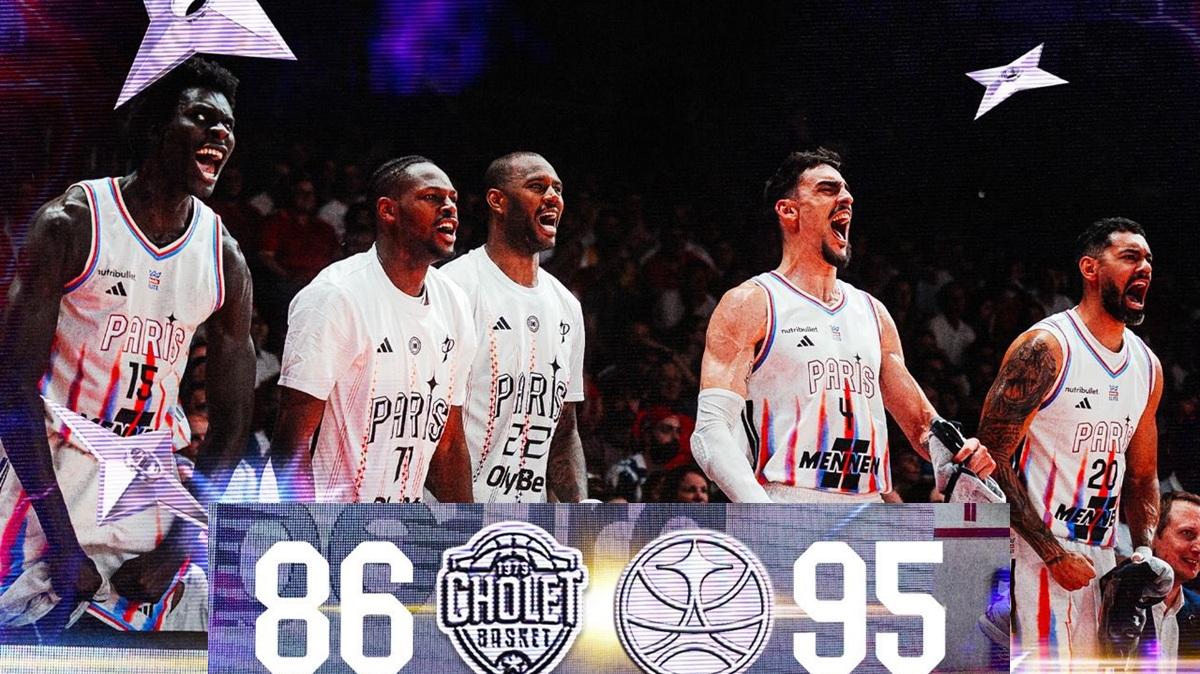 Paris Basketball colpisce fuori casa: Cholet si arrende (2‑1)