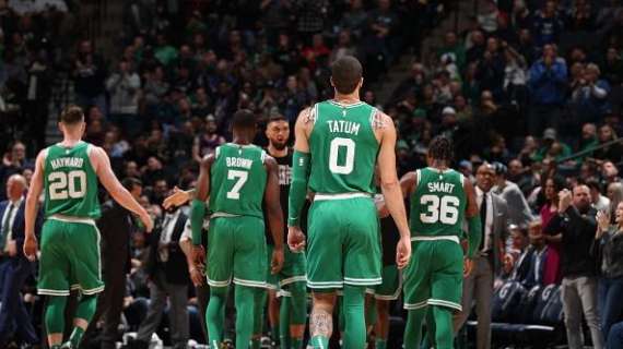 NBA - Per i Celtics una prestazione eguagliata a Minnesota