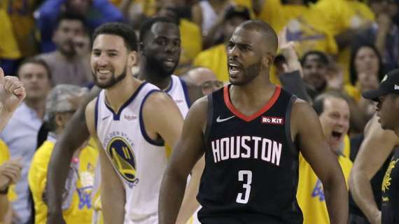 NBA Playoff - Rockets : l'espulsione di Chris Paul a 4,4 secondi dalla fine di gara 1