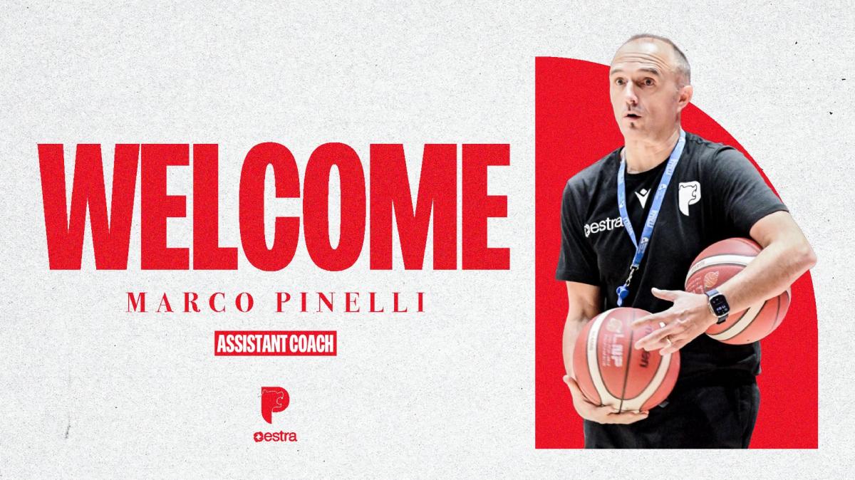 A2 - Estra Pistoia Basket inserisce nello staff tecnico Marco Pinelli In arrivo