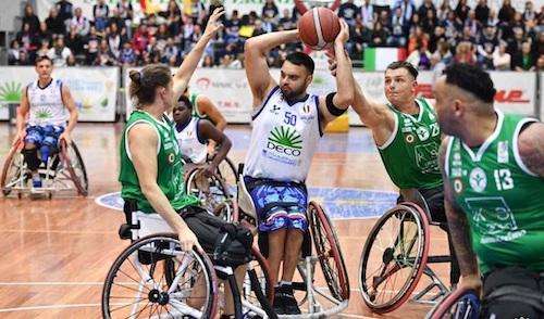 Basket in carrozzina serie A: ecco le 4 semifinaliste scudetto