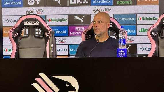 Pep Guardiola risponde a una domanda sulla NBA a Palermo: «Curry, Doncic e LeBron i miei preferiti»
