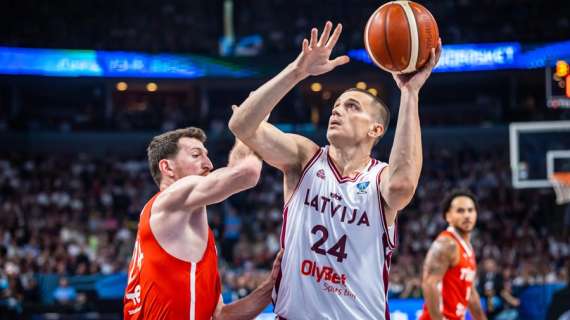 Duro colpo per la Lettonia: Grazulis è fuori dall'Eurobasket per infortunio