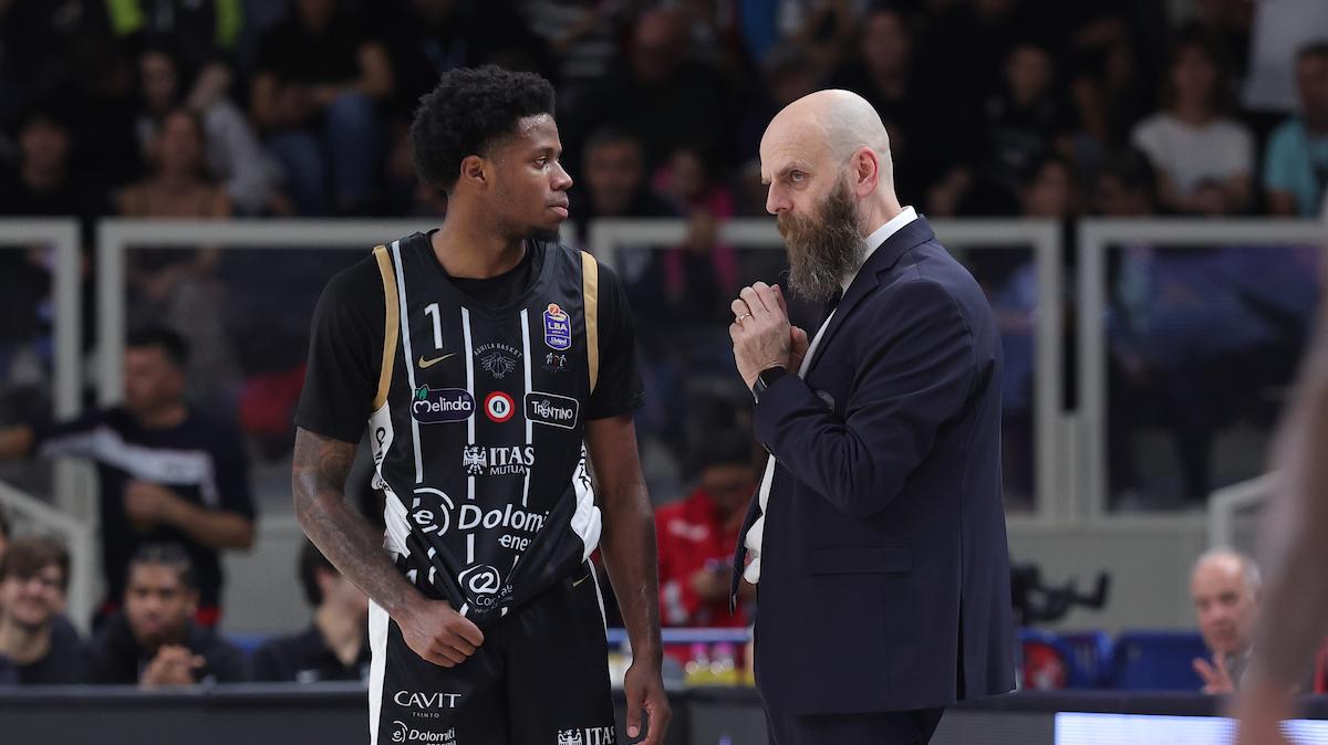 Trento, sabato sera il big match contro i Campioni d’Italia della Virtus Bologna